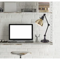 18.5" Alden Desk Lamp Bronze - Adesso -Adesso Shop GUEST 72c784a0 9f4b 471d 8f87 d33d68153510