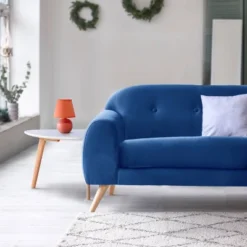 8.66" Petite Ceramic Orb Base Bedside Table Desk Lamp With Matching Tapered Drum Fabric Shade Orange - Creekwood Home -Adesso Shop GUEST 73143399 a041 45c8 8c39 3365e153ee3f