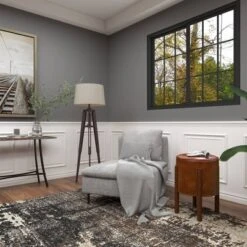 Industrial Wood Floor Lamp Black - Olivia & May -Adesso Shop GUEST 74a84a35 1103 47cb b5e0 8b1f2f4b8f8a