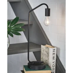 Covybend Metal Desk Lamp Black - Signature Design By Ashley