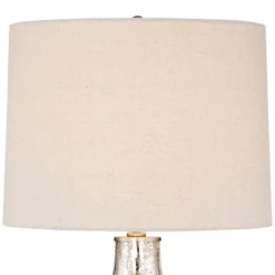 360 Lighting Waylon Modern Table Lamp 28" Tall Textured Mercury Glass Off White Tapered Drum Shade For Bedroom Living Room Bedside Nightstand Office 9 360 Lighting Waylon Modern Table Lamp 28" Tall Textured Mercury Glass Off White Tapered Drum Shade For Bedroom Living Room Bedside Nightstand Office -Adesso Shop GUEST 78e484cc 8f76 4878 86e2 89516aa1d308