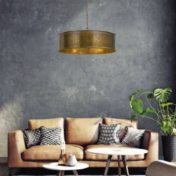 9.5" X 29.5" Metal Rochefort Round Chandelier Gold - Cal Lighting -Adesso Shop GUEST 79ae14d2 2c01 4120 8b66 f71b800e7cbb