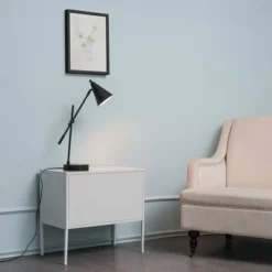 18" Leah Desk Lamp With Adjustable Height Swing Arm - Globe Electric -Adesso Shop GUEST 7a92e040 b19e 4872 9f54 892ff635fa08