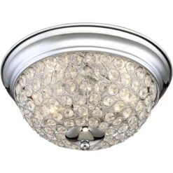 Possini Euro Design Faith Modern Ceiling Light Flush Mount Fixtures 11" Wide Set Of 2 Chrome 2-Light Crystal For Bedroom Kitchen Living Room Hallway 11 Possini Euro Design Faith Modern Ceiling Light Flush Mount Fixtures 11" Wide Set Of 2 Chrome 2-Light Crystal For Bedroom Kitchen Living Room Hallway -Adesso Shop GUEST 8020a926 db71 4637 b821 363d91646e6d