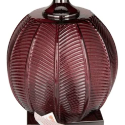 Glam Velvet Table Lamp Dark Red - Olivia & May -Adesso Shop GUEST 80a28224 647e 4190 9e91 f3c34019c124