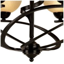 Franklin Iron Works Dark Mocha Chandelier 27 1/2" Wide Rustic Swirling Ribbon Amber Glass 6-Light Fixture For Dining Room House Foyer Kitchen Island 8 Franklin Iron Works Dark Mocha Chandelier 27 1/2" Wide Rustic Swirling Ribbon Amber Glass 6-Light Fixture For Dining Room House Foyer Kitchen Island -Adesso Shop GUEST 81b18819 6c43 4024 9417 a4ebb5bb7346