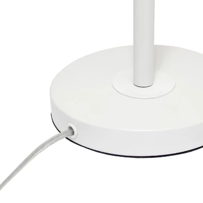 Tilting Arm Table Lamp White - Elegant Designs 6 Tilting Arm Table Lamp White - Elegant Designs - Image 6