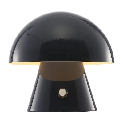 7" Porcini Contemporary Bohemian Rechargeable/Cordless Iron Integrated LED Mushroom Table Lamp - JONATHAN YFeb 12 7" Porcini Contemporary Bohemian Rechargeable/Cordless Iron Integrated LED Mushroom Table Lamp - JONATHAN YFeb - Image 12