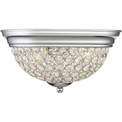 Possini Euro Design Faith Modern Ceiling Light Flush Mount Fixtures 11" Wide Set Of 2 Chrome 2-Light Crystal For Bedroom Kitchen Living Room Hallway 10 Possini Euro Design Faith Modern Ceiling Light Flush Mount Fixtures 11" Wide Set Of 2 Chrome 2-Light Crystal For Bedroom Kitchen Living Room Hallway -Adesso Shop GUEST 856e15a4 10f4 454a 9644 3001ab564e7e