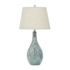 Ceramic Table Lamp With Drum Shade Set Of 2 Turquoise - Olivia & May 20 Ceramic Table Lamp With Drum Shade Set Of 2 Turquoise - Olivia & May -Adesso Shop GUEST 87669d4b d3b9 4c58 861e cd3ebedbba57