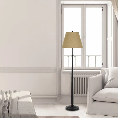 56" X 65" 3-way Adjustable Height Madison Floor Lamp Dark Bronze - Cal Lighting 1 56" X 65" 3-way Adjustable Height Madison Floor Lamp Dark Bronze - Cal Lighting