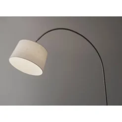 Goliath Arc Lamp Brushed Steel - Adesso -Adesso Shop GUEST 8a342153 d573 491e 8767 4c619ff5d446