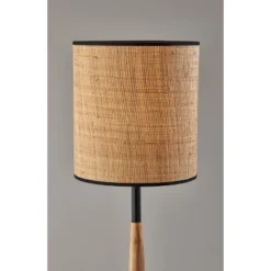 Cayman Natural Wood Floor Lamp Black - Adesso -Adesso Shop GUEST 8ad6d0a2 f9d1 4244 8ce1 d0319ee70242