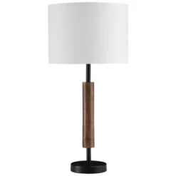 Set Of 2 Maliny Table Lamps Black/Brown - Signature Design By Ashley