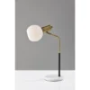 Corbin Desk Lamp Antique Brass Black - Adesso