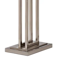 Possini Euro Design Modern Floor Lamp 62" Tall Brushed Nickel Openwork Rectangular Profile Off White Fabric Shade For Living Room Reading 10 Possini Euro Design Modern Floor Lamp 62" Tall Brushed Nickel Openwork Rectangular Profile Off White Fabric Shade For Living Room Reading -Adesso Shop GUEST 8b7ff47a 428f 40e2 8e52 8e425d2241d9