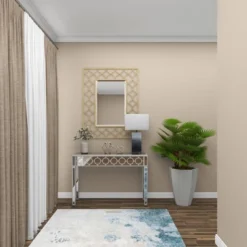 Polystone Table Lamp With Square Shade Gray - Olivia & May -Adesso Shop GUEST 8bd44002 0c28 4d27 9c49 bca537f28757