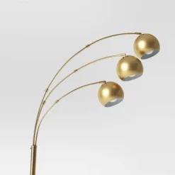 Span 3-Head Metal Globe Floor Lamp Brass - Threshold™ 6 Span 3-Head Metal Globe Floor Lamp Brass - Threshold™ -Adesso Shop GUEST 8e157d15 c278 49ac 9708 273e760dcead