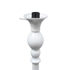 1-Light Classic Torchiere Floor Lamp With Marbleized Glass Shade White - Lalia Home -Adesso Shop GUEST 8eef2ed9 739c 4050 b54f d625ca091877