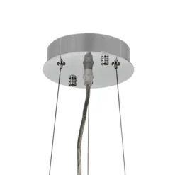 Possini Euro Design Jolie Chrome Chandelier Lighting 20" Wide Modern Crystal Silver Fabric Shade 7-Light Fixture For Dining Room House Kitchen Island -Adesso Shop GUEST 8fba67b5 4864 4505 a274 3f1387b181be