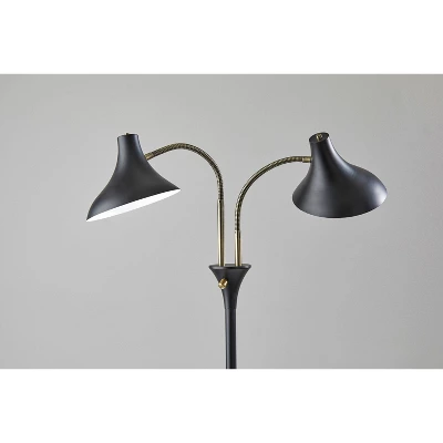 Ascot Floor Lamp Black - Adesso 3 Ascot Floor Lamp Black - Adesso - Image 3