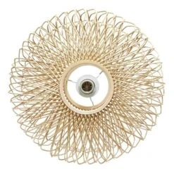 Circular Rattan Pendant Light Beige - Lalia Home -Adesso Shop GUEST 90bbace2 ab96 41f4 a9d8 d72b2f4b16fb