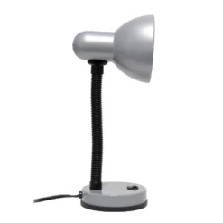 14.25" Traditional Fundamental Metal Desk Task Lamp And Bowl Shaped Shade With Flexi Gooseneck Slate Gray - Creekwood Home 12 14.25" Traditional Fundamental Metal Desk Task Lamp And Bowl Shaped Shade With Flexi Gooseneck Slate Gray - Creekwood Home -Adesso Shop GUEST 96d6d941 17af 4c63 844b 89c465d4d67c