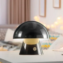 7" Porcini Contemporary Bohemian Rechargeable/Cordless Iron Integrated LED Mushroom Table Lamp - JONATHAN YFeb 16 7" Porcini Contemporary Bohemian Rechargeable/Cordless Iron Integrated LED Mushroom Table Lamp - JONATHAN YFeb -Adesso Shop GUEST 9745649e 3fb3 4125 9110 553616e0e0e5