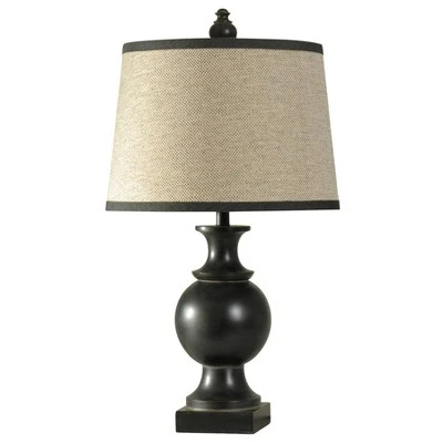 Noir Table Lamp Black - StyleCraft 1 Noir Table Lamp Black - StyleCraft