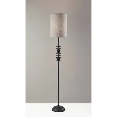 Beatrice Floor Lamp Black - Adesso 2 Beatrice Floor Lamp Black - Adesso - Image 2