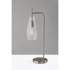 Layla Desk Lamp Brushed Steel - Adesso -Adesso Shop GUEST 9a48299e 5f97 4242 965a 68e6eed780dc