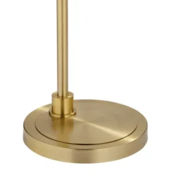 Possini Euro Design Kipling Modern 62 1/2" Tall Downbridge Arc Floor Lamp Warm Gold Metal Clear Glass Shade For Living Room Reading House -Adesso Shop GUEST 9bfaaf7a b4db 43f7 8fce 04224fb8c685