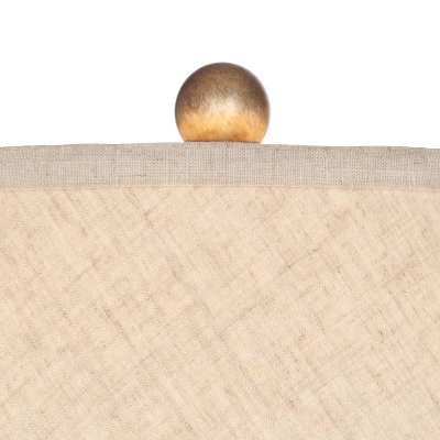 360 Lighting Accent Urn Table Lamp With USB Charging Port 22" High Warm Bronze Drum Shade For Living Room Desk Bedroom House 2 360 Lighting Accent Urn Table Lamp With USB Charging Port 22" High Warm Bronze Drum Shade For Living Room Desk Bedroom House - Image 2