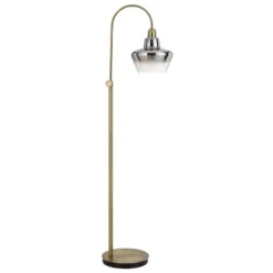 61" Metal Modern Floor Lamp Gun Metal - Cal Lighting -Adesso Shop GUEST 9c82f3c7 42a5 48b6 896d d4a7e60ba22d