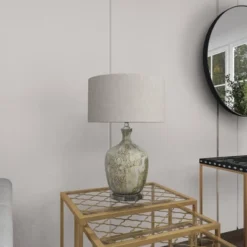 Glam Glass Table Lamp With Faux Mercury Glass Finish Silver - Olivia & May -Adesso Shop GUEST a0533063 807f 42ff 9489 3bb9adc3b44a