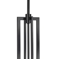 Possini Euro Design Sundry Semi Gloss Black Drum Pendant Chandelier 24" Wide Modern Double Shade 4-Light Fixture For Dining Room Foyer Kitchen Island -Adesso Shop GUEST a3e337ea 13e0 4a77 8652 06f0a7dde4e7