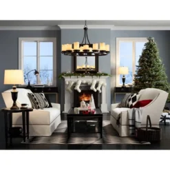 Barnes And Ivy Traditional Table Lamps 32.5" Tall Set Of 2 Bronze Curling Leaves Tan Rectangular Shade For Living Room Family Bedroom Bedside -Adesso Shop GUEST a6ae5b4a 5588 4c76 bf5b ac7b758d392b