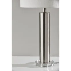 Ezra Table Lamp Silver - Adesso -Adesso Shop GUEST a6facc4c 2434 414a 968e ff23806a06c4