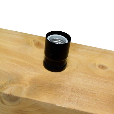 4-Light Wood Beam Pendant Brown - Lalia Home 5 4-Light Wood Beam Pendant Brown - Lalia Home - Image 5