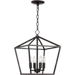 Franklin Iron Works Queluz Bronze Pendant Chandelier 13" Wide Industrial Rustic Geometric Cage 4-Light Fixture For Dining Room House Kitchen Island 12 Franklin Iron Works Queluz Bronze Pendant Chandelier 13" Wide Industrial Rustic Geometric Cage 4-Light Fixture For Dining Room House Kitchen Island -Adesso Shop GUEST a96ac122 ccaf 4c3e 9443 7c617b5db8fc