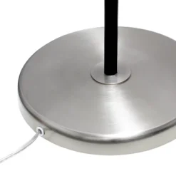 Swivel Floor Lamp With Inner Dome Shade Brushed Nickel - Lalia Home -Adesso Shop GUEST a9f7566e c376 4e3c ade1 ad42eee48563