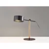 Natural Wood Dylan Desk Lamp Black - Adesso