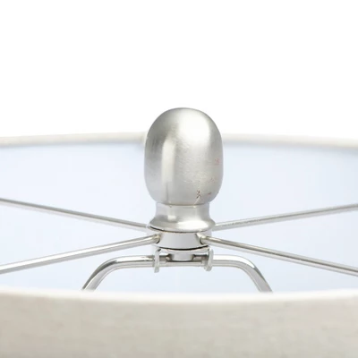 23" Ceramic Textured Striped Table Lamp - 3Storied Home 3 23" Ceramic Textured Striped Table Lamp - 3Storied Home - Image 3