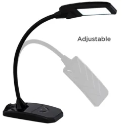 360 Lighting Ricky Modern Desk Lamp 13 3/4" High Black With USB Charging Port LED Gooseneck Touch On Off Dimmer For Bedroom Bedside Office House Desk -Adesso Shop GUEST ad57b85e 9b04 4c0d 8e59 3b23d3018b05