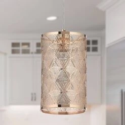 6" 1-Light Madeline Pendant Gold - River Of Goods 13 6" 1-Light Madeline Pendant Gold - River Of Goods -Adesso Shop GUEST ad7dc870 11b4 4509 9288 a4771a4ea598