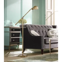360 Lighting Dawson Traditional Pharmacy Floor Lamp 55" Tall Brass Metal Adjustable Boom Arm Dome Head For Living Room Reading Bedroom Office -Adesso Shop GUEST b20fd911 cc17 4426 9b15 6f57d1d66fa6