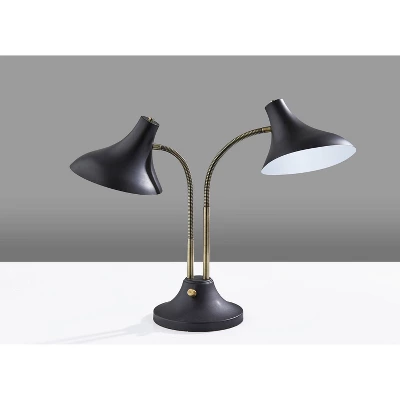 Ascot Desk Lamp Black - Adesso 2 Ascot Desk Lamp Black - Adesso - Image 2