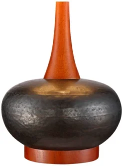 360 Lighting Andi Modern Mid Century Table Lamps 24 1/2" High Set Of 2 Hammered Brown Ceramic Red Oak Off White Shade For Bedroom Living Room Desk 8 360 Lighting Andi Modern Mid Century Table Lamps 24 1/2" High Set Of 2 Hammered Brown Ceramic Red Oak Off White Shade For Bedroom Living Room Desk -Adesso Shop GUEST b433cd5a d86d 4ac9 bdfc 430a8ba38f63