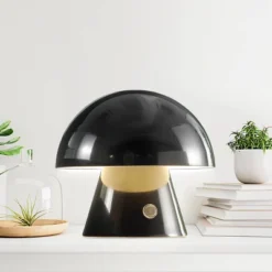 7" Porcini Contemporary Bohemian Rechargeable/Cordless Iron Integrated LED Mushroom Table Lamp - JONATHAN YFeb 18 7" Porcini Contemporary Bohemian Rechargeable/Cordless Iron Integrated LED Mushroom Table Lamp - JONATHAN YFeb -Adesso Shop GUEST b64cd541 138d 4814 a4b7 9c348acdd3da