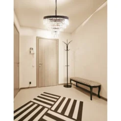 20" Wyatt Crystal Chandelier (Includes Energy Efficient Light Bulb) Bronze - JONATHAN Y -Adesso Shop GUEST b65e655b 3b4b 48ad afb0 6353dec7ca49